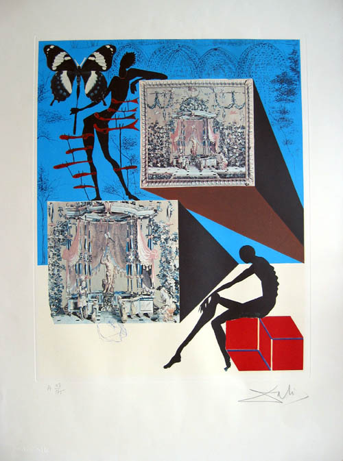 Salvador Dali Memories of Surrealism etching and lithograph